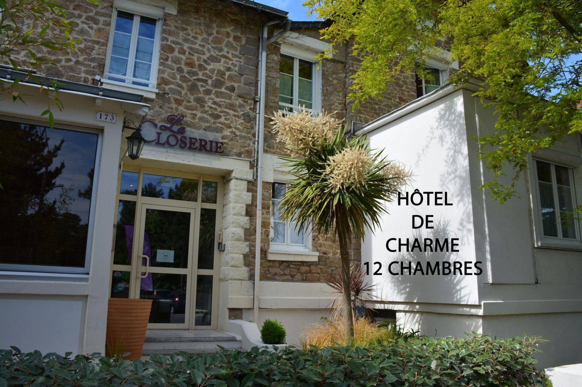 Logis Hotel La Closerie La Baule-Escoublac Exteriör bild